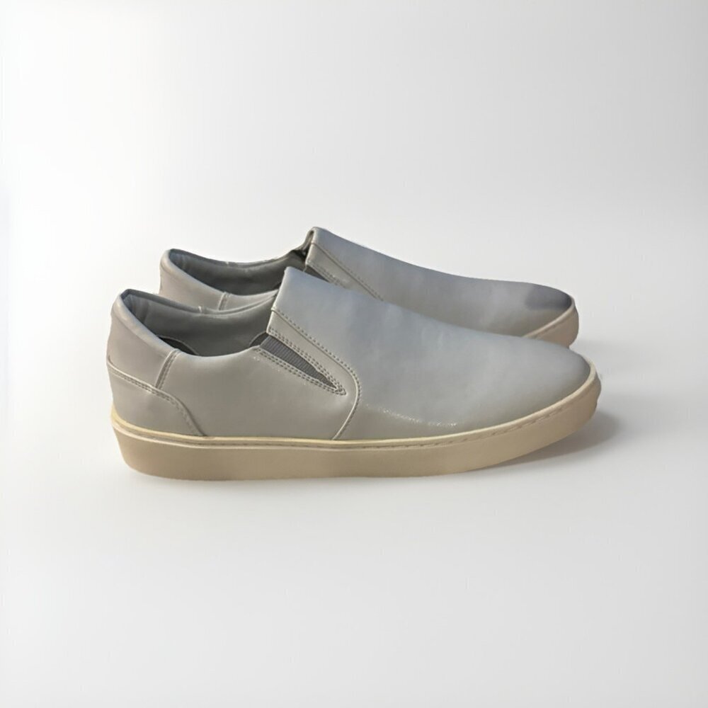 Thousand Fell Slip On Grey And White Sneakers Men’s Size 9.5 NWOT